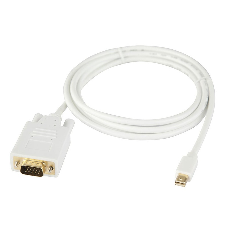 Cable/CVRTR MINI DISP PORT-DB15 VGA 1.8M