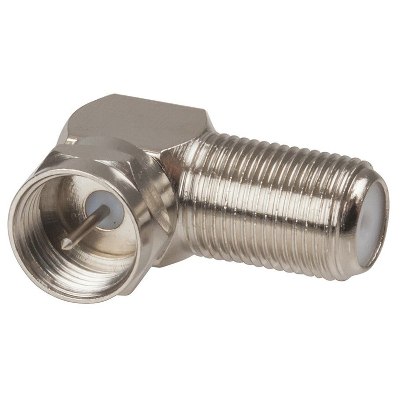 F-59 Right Angle Plug to F-81 Socket