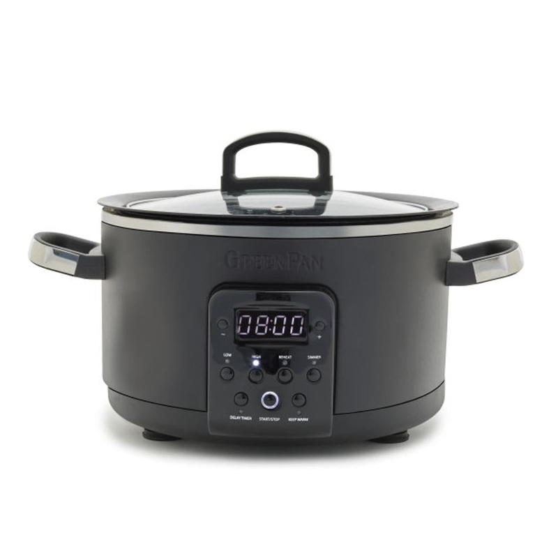 GreenPan Bistro Slow Cooker 3.7L  - Black CC009501
