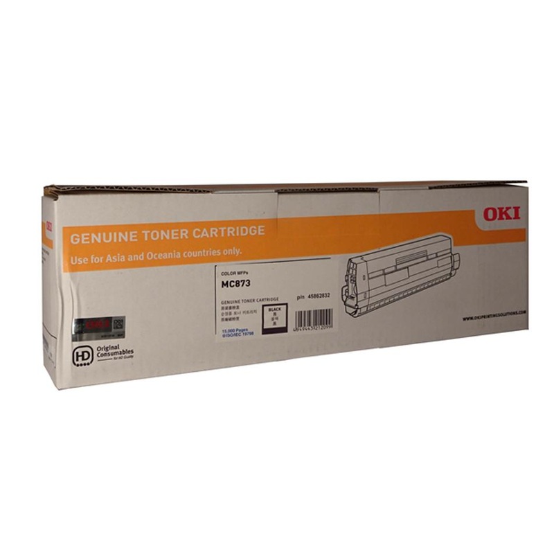 Oki 45862832 Black High Yield Toner Cartridge OK0119