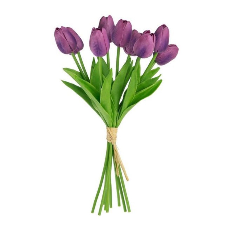 Rembrandt Artificial Flowers  - Purple Tulips SE2297