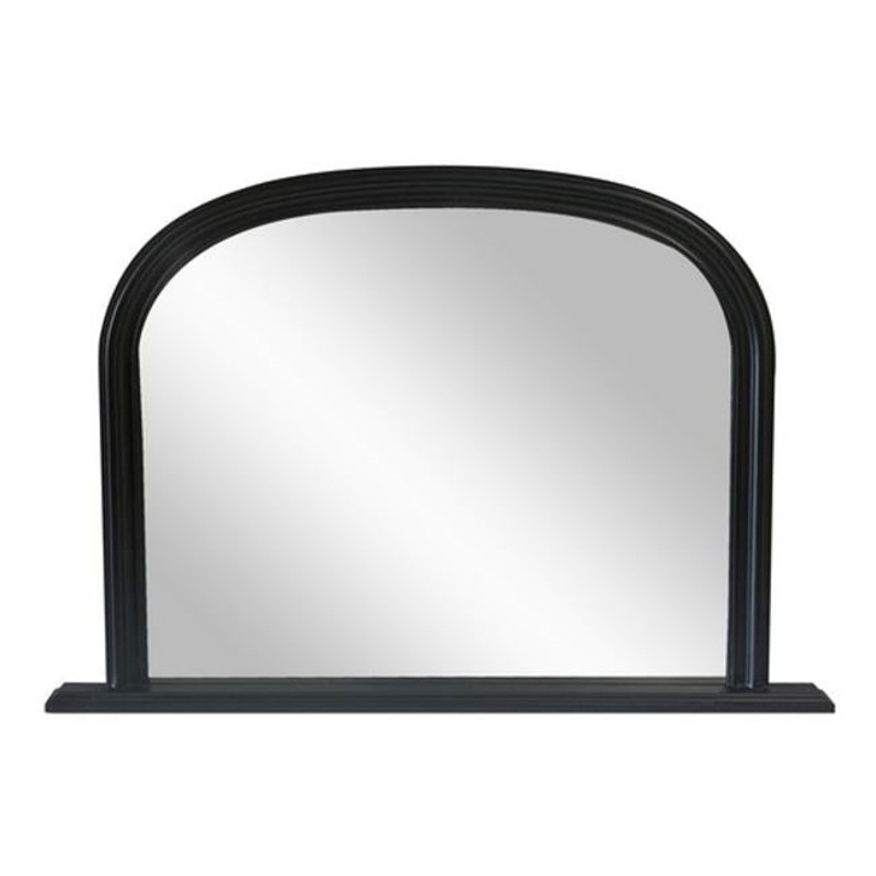 Rembrandt Black Bordeaux Mantle Mirror AL1009