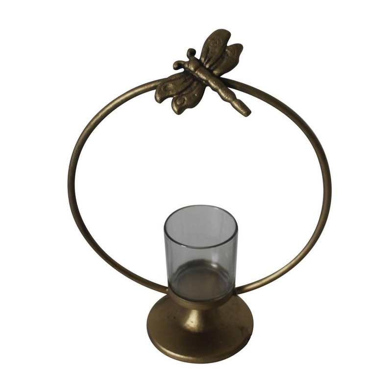 Rembrandt Dragonfly Candle Holder GF1236