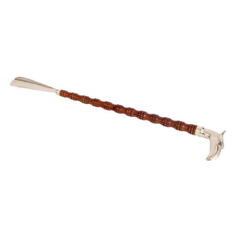 Rembrandt Shoehorn Walnut Finish / Brass TK1170