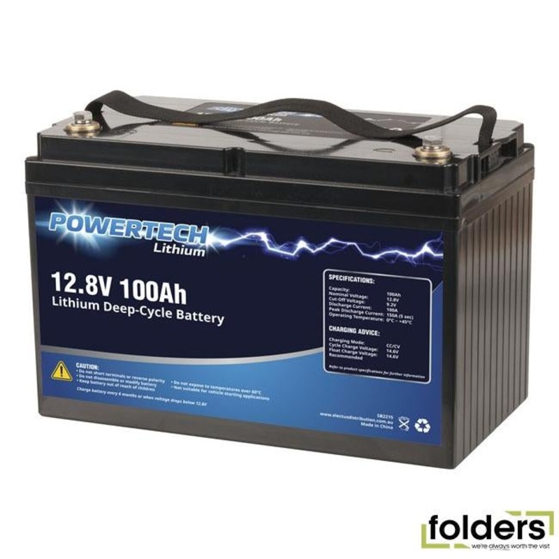 12.8v 100ah lithium deep cycle battery