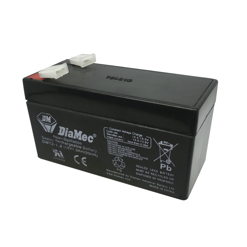 12V 1.3Ah Sealed Lead Acid (SLA) Battery