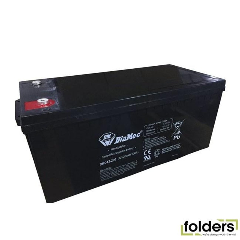12v 200ah agm deep cycle battery