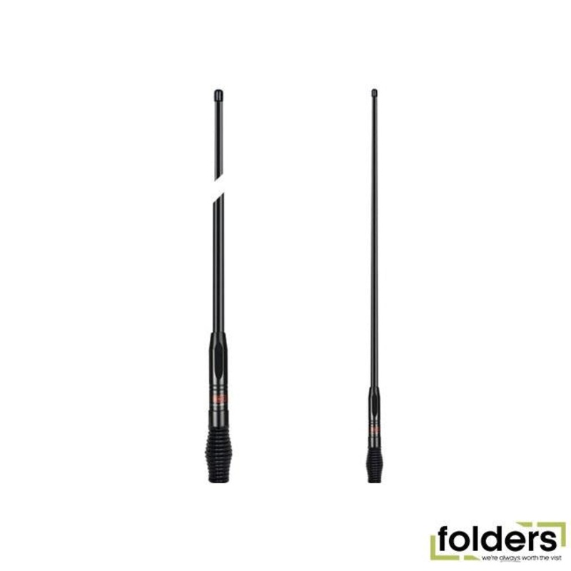 Gme 1.2m 6.6dbi gain uhf car extra heavy duty antenna mount kit with 4.5m cable