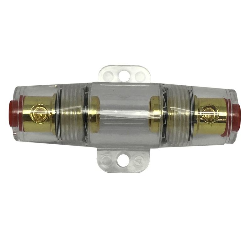 Gold Fuseholder With Mounting Bracket
