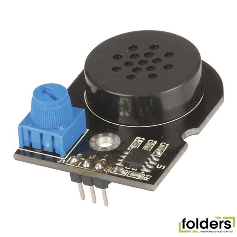Audio amplifier module with speaker for arduino