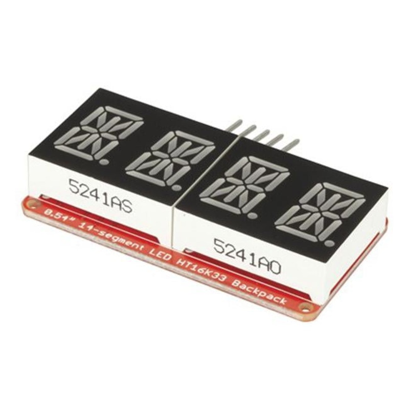 Quad 14 Segment Alphanumeric Display Module