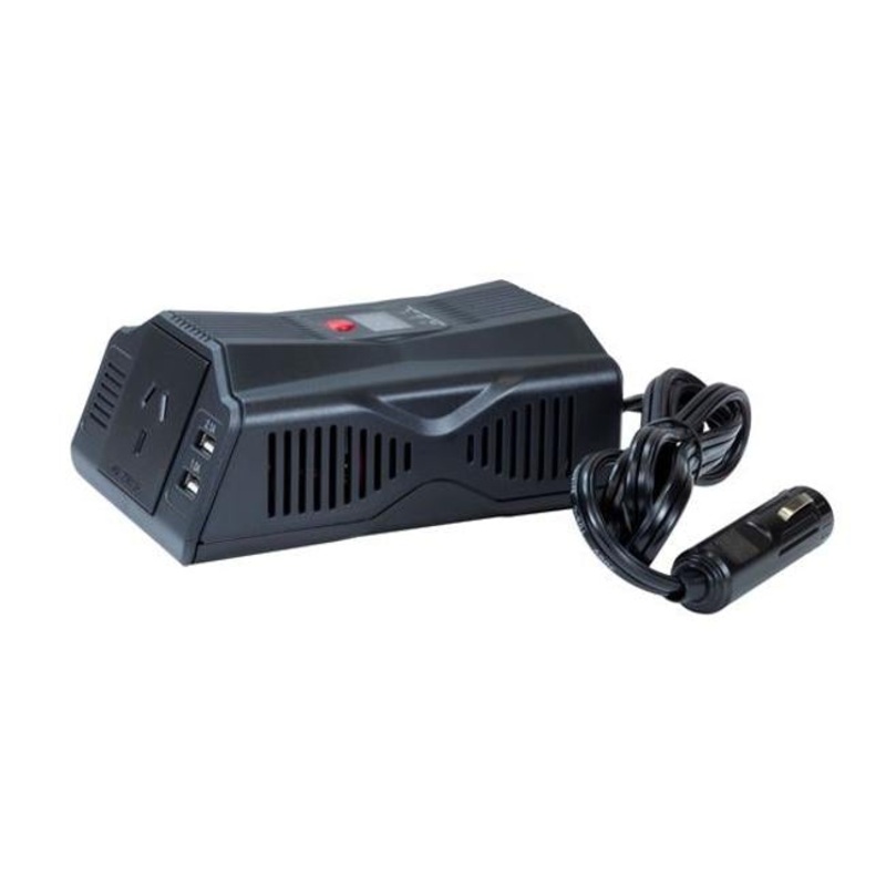 Dynamix 200W Power Inverter Dc To Ac. Input: 12V Dc, Output: 230V Ac