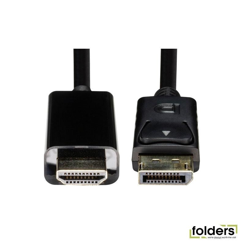 DYNAMIX 2m DisplayPort Source to HDMI Monitor v1.4 cable. Max