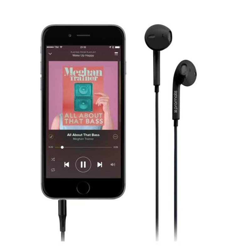 Promate Lightweight High Performance Stereo Earbuds