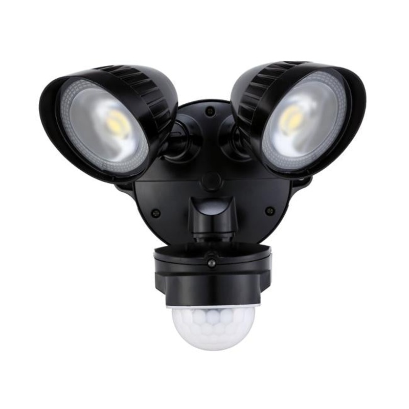 Housewatch 20W Twin Led 2X Spotlights With Motion Sensor.