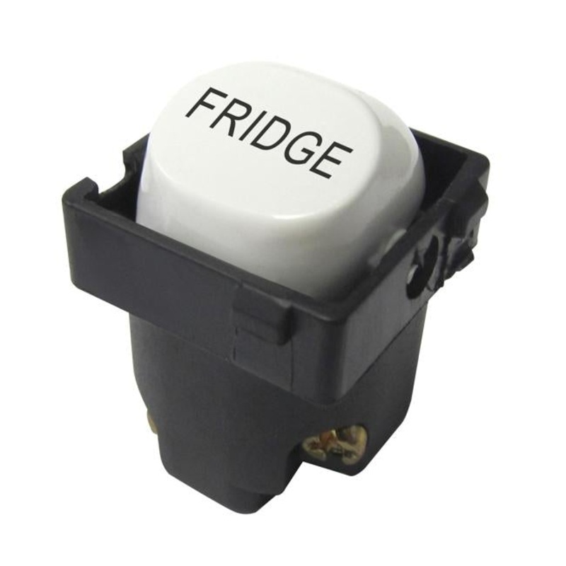 Tradesave 16A 2-Way Labelled Fridge Mechanism. Suits All