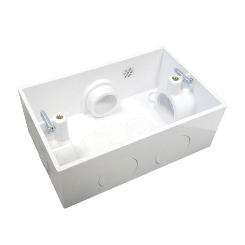 Tradesave Enclosed Mounting Block. Moulded In Impact Resistant, Flame