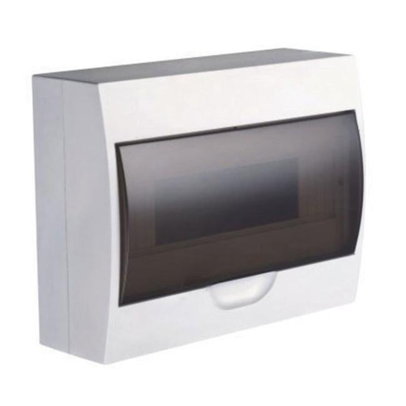 Tradesave Surface Mounted Distribution Board, 12 Pole, Made
