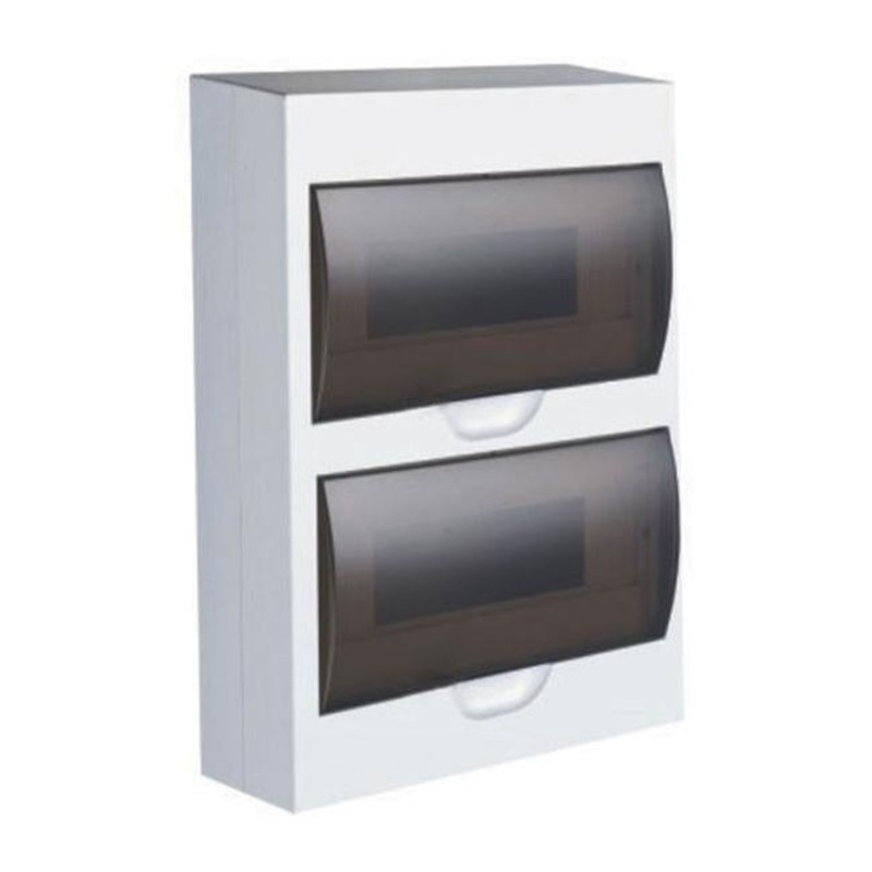 Tradesave Surface Mounted Distribution Board, 24 Pole, Made