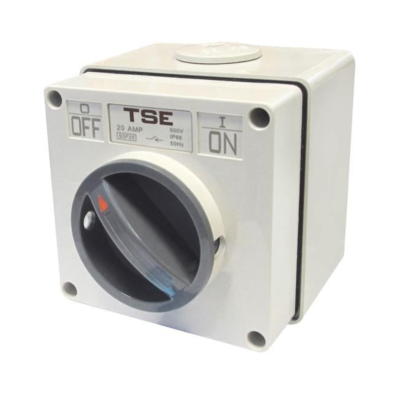 Tradesave Weatherproof Switch, 2 Pole 10A, Ip66 Rating, Stainless