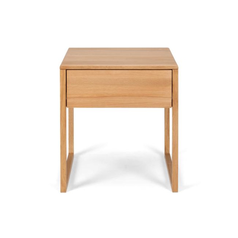 Avalon Natural Oak Side Table (Oak Top)