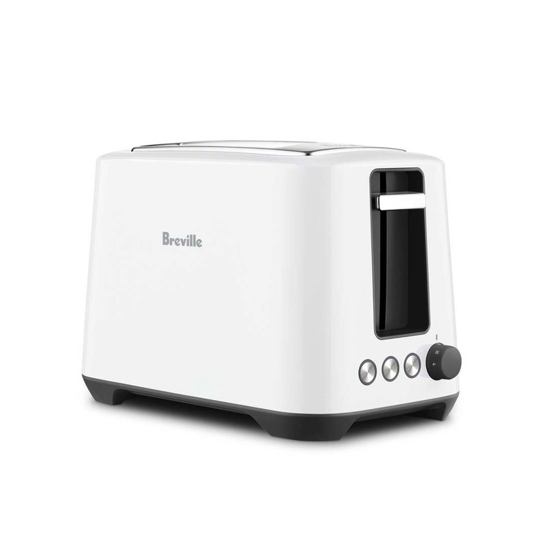 Breville Lift & Look Plus 2 Slice Toaster White BTA360WHT