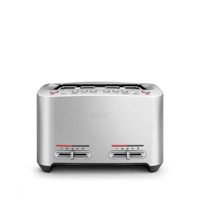 Breville the Smart Toast 4 Slice Stainless Toaster BTA845BSS