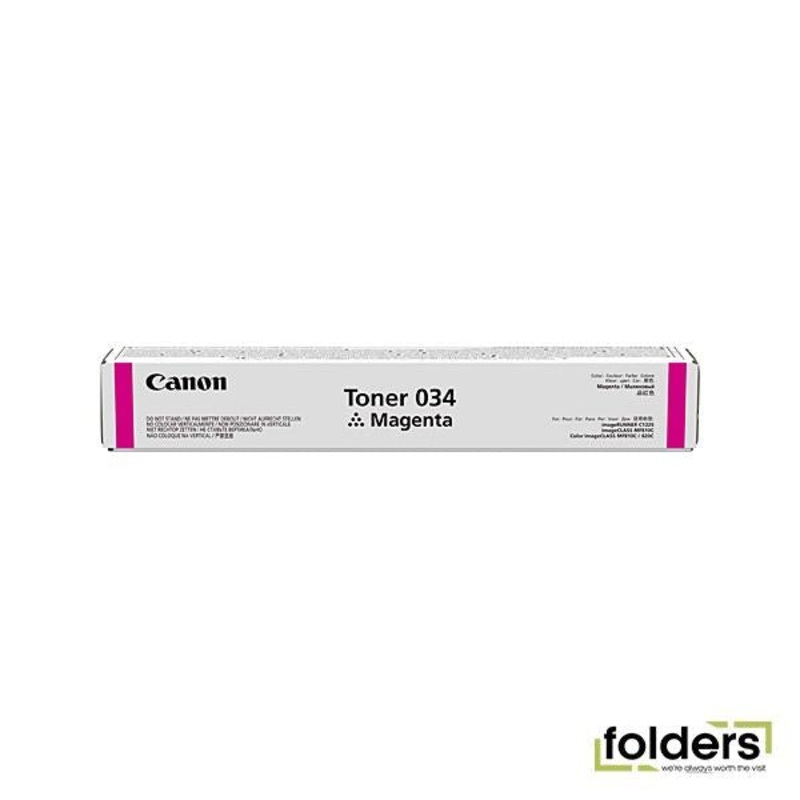 Canon CART034 Magenta Toner