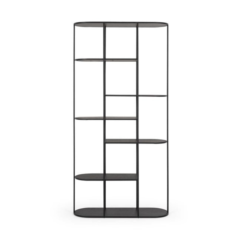 DECO Display/Bookcase Black Oak
