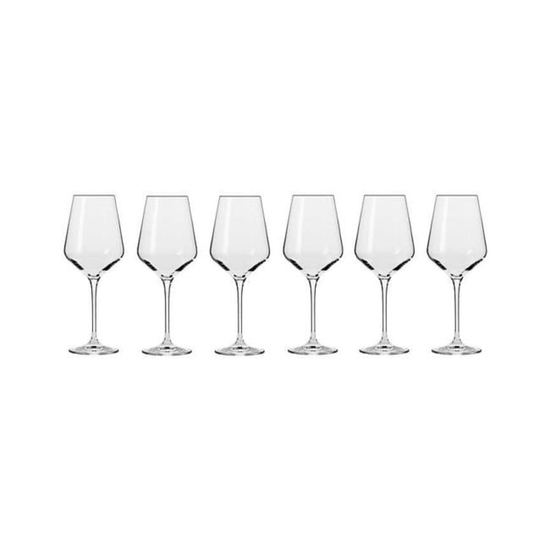 Krosno Avant-Garde Wine Glass 450ML 6pc Gift Boxed KR0251