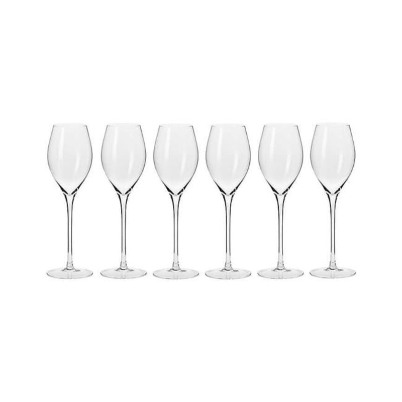 Krosno Harmony Prosecco Glass 280ml 6pc Gift Boxed KR0262