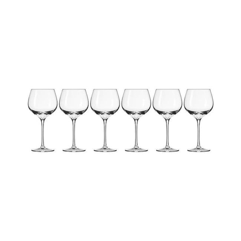Krosno Harmony Wine Glass 570ML 6pc Gift Boxed KR0258