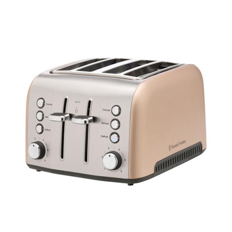 Russell Hobbs Brooklyn Champagne 4 Slice Toaster RHT94CHM
