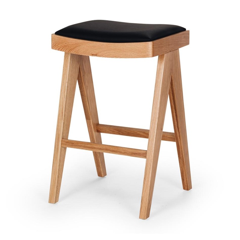 Palma Natural Oak Bar Stool