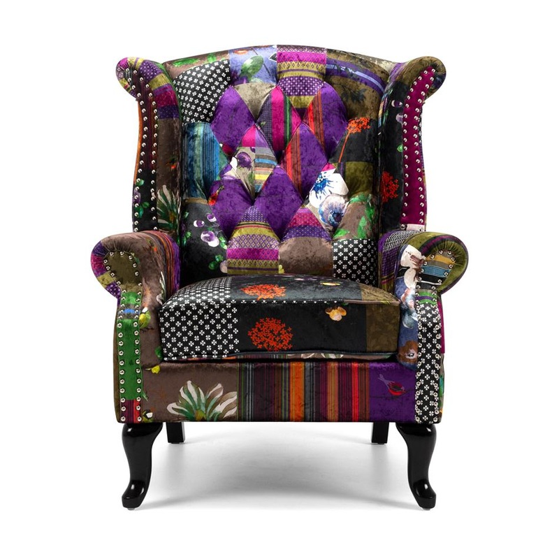Patchwork Wingback