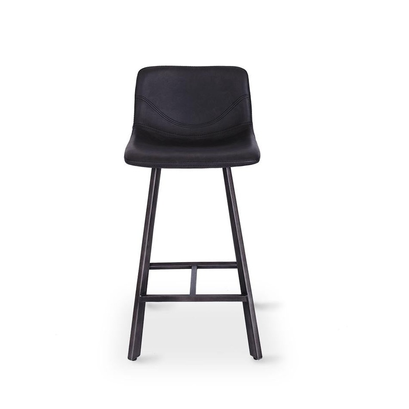 Rustic Vintage Grey Bar Stool