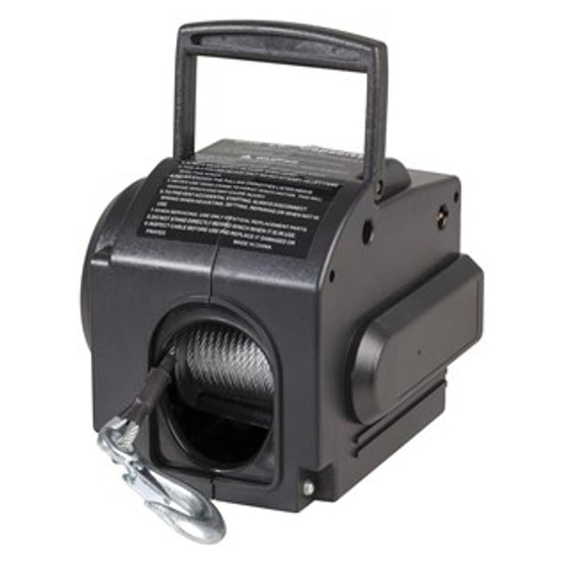 2000Lb Electric Trailer Winch With Remote MTI108