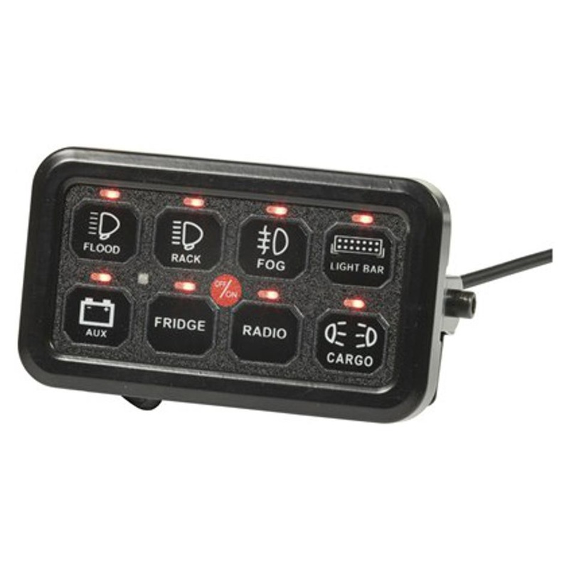8 Way Switch Panel With Voltage Protection 60A Kit SZ1940