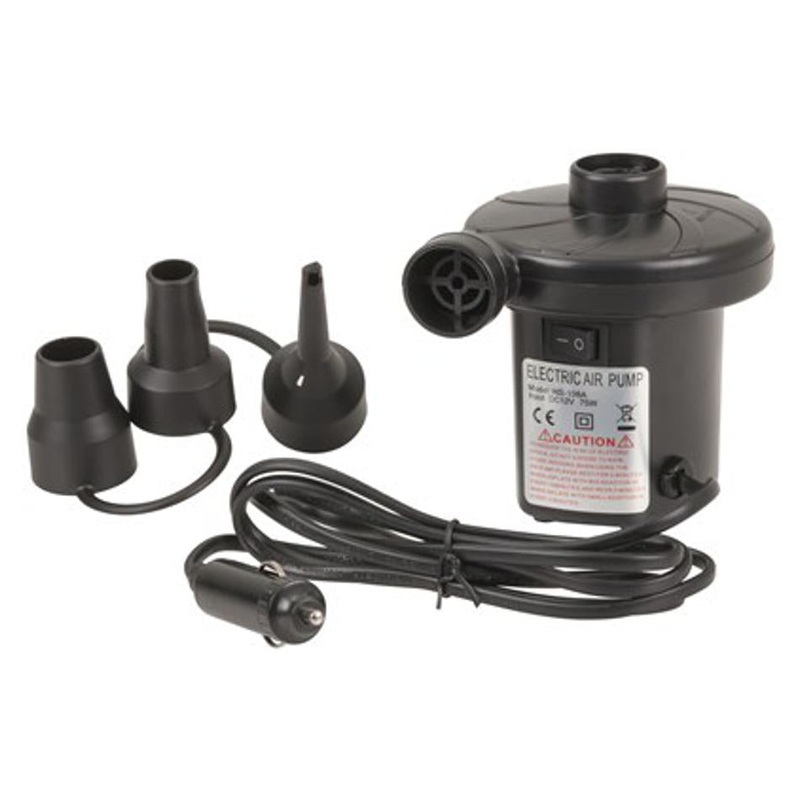 Black 12V Inflator Air Pump MWA616