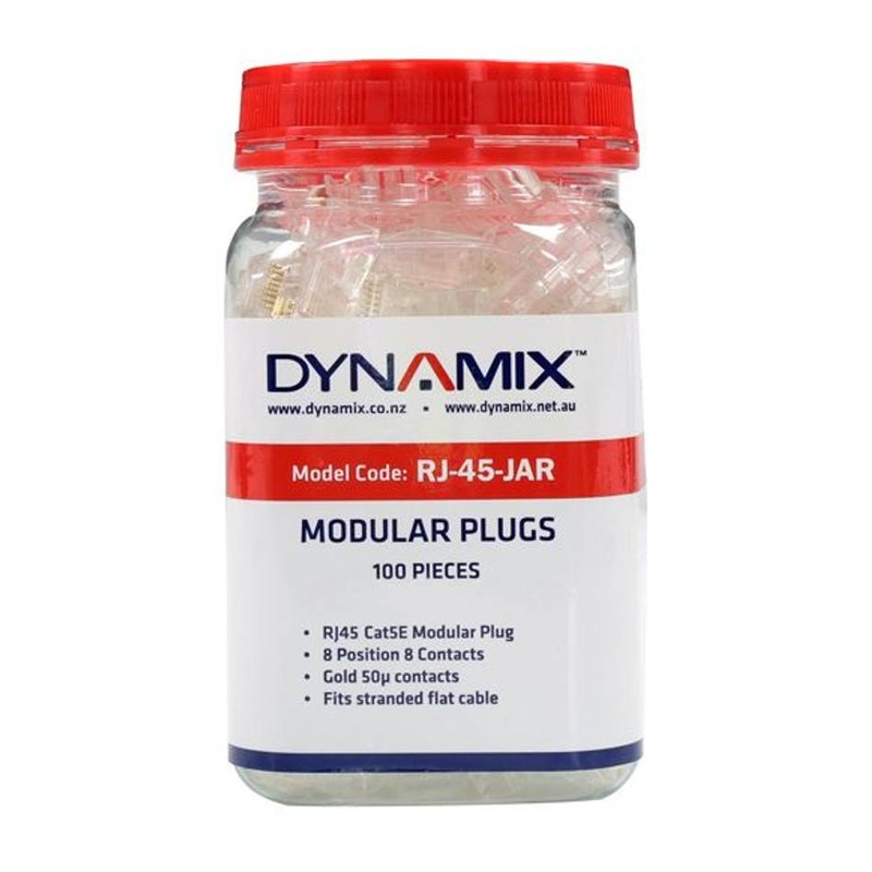 Dynamix Rj45 Plug 100Pc Jar