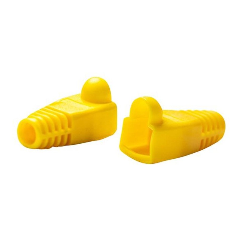 Dynamix Yellow Rj45 Strain Relief Boot (6.0Mm Outside Diameter)