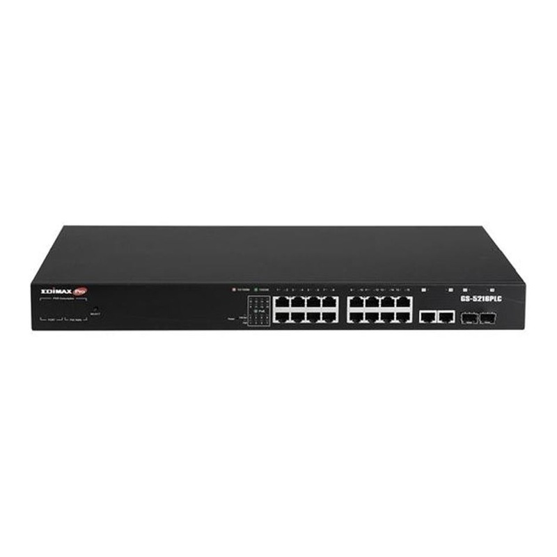 Edimax 18-Port Surveillance Long Range Gigabit Poe+ Web Smart Switch