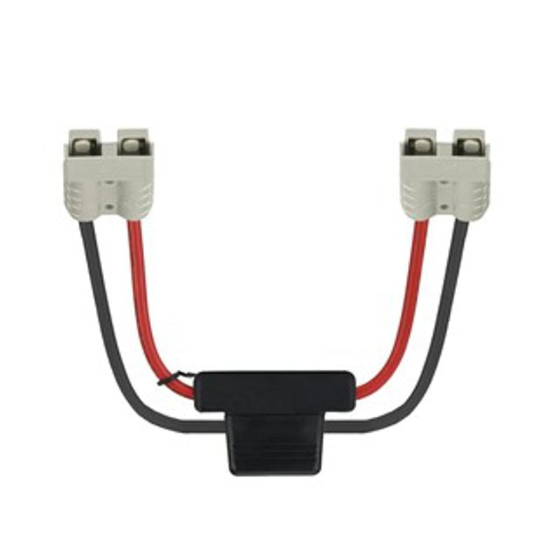 High Current Connector Extension Cable 50A Fused 8G 300Mm R+B PT4489