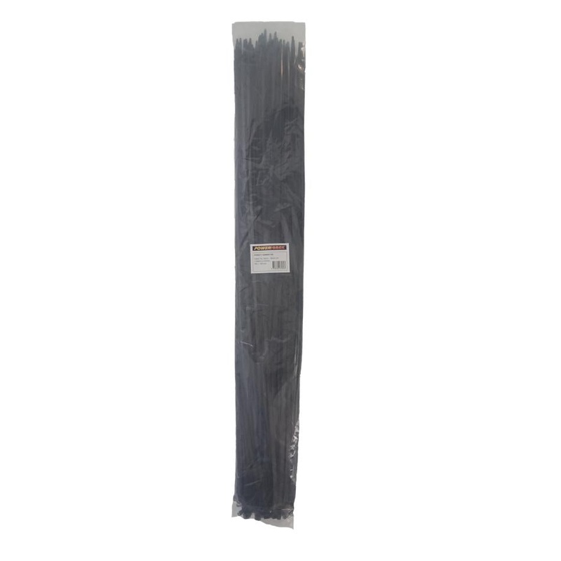 Powerforce Cable Tie Black 1168Mm X 9Mm Nylon Uv 100Pk