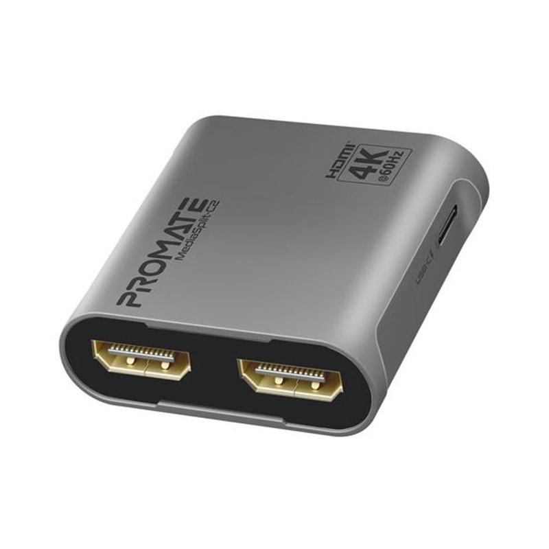 Promate Hdmi Splitter With Dual Hdmi Ports