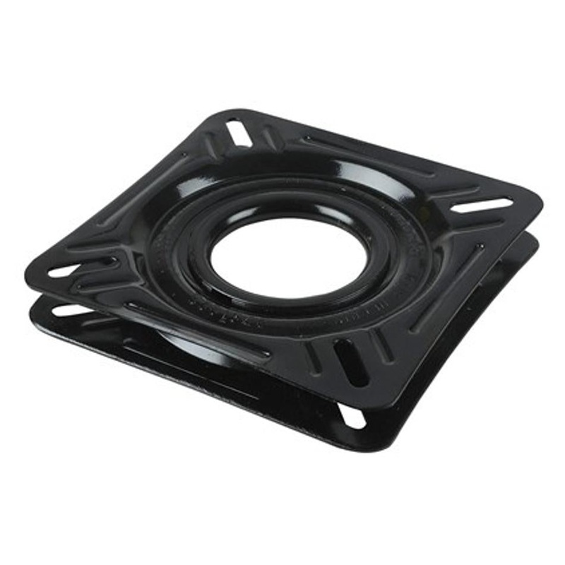Seat Swivels - Black 175Mm Square - Economy MUA705