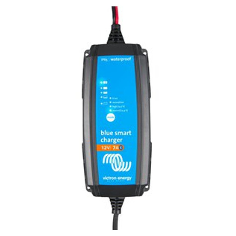 Victron Professional Ip65 Blue Smart Charger 12V 7A With Bluetooth And Dc Connector MB3952