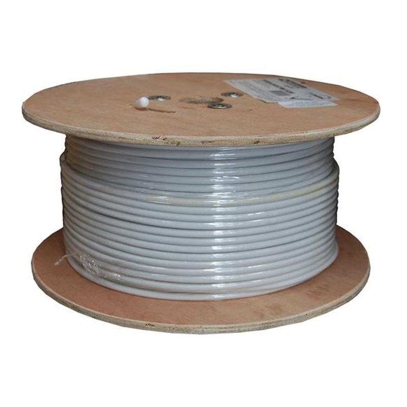 152M Roll Rg6 Shielded Cable C-RG6-152-WH