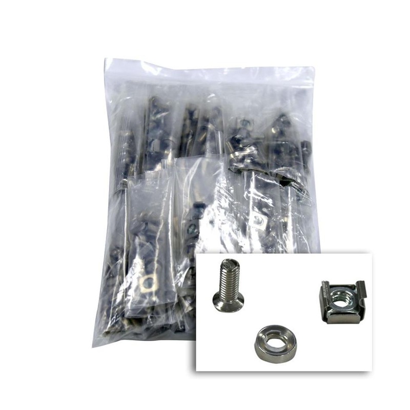 Dynamix 100Pc Pack, 3 Piece Cage Nut,  CAGEN100-4