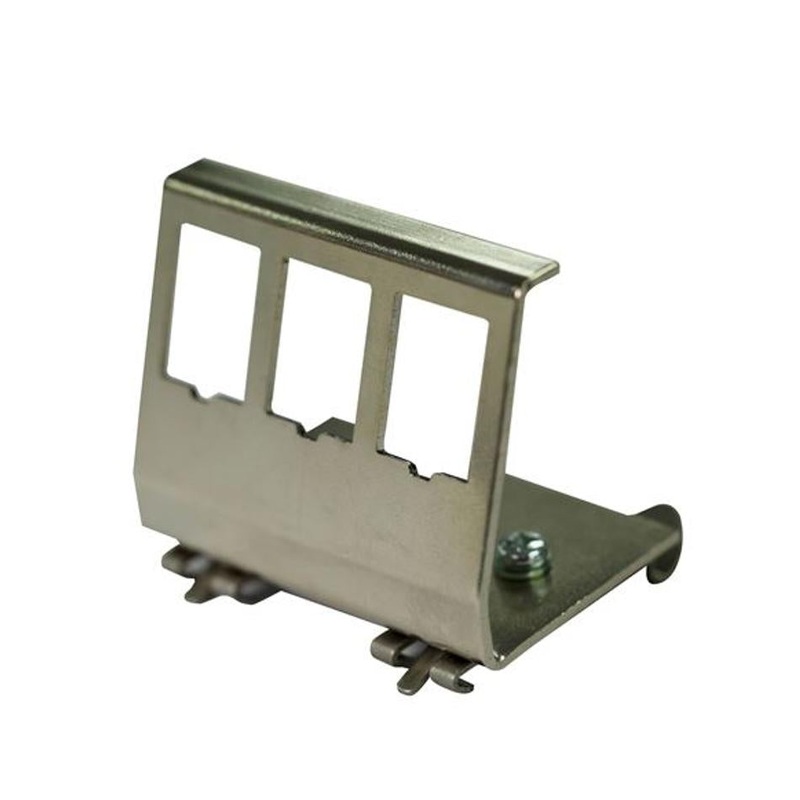 Dynamix 3 Port Keystone To Din Mount Metal Adapter Plate DIN0023